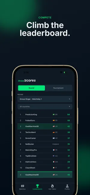 iKnowScores screenshot 2