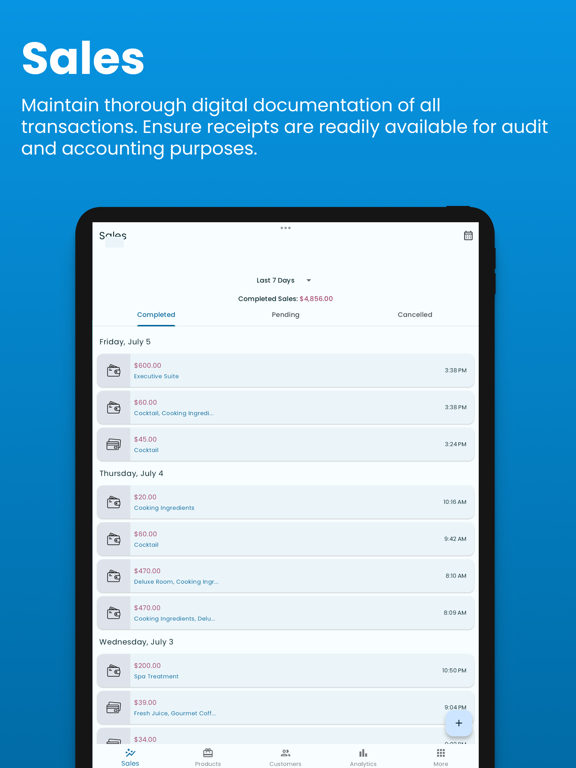 Screenshot #4 pour Bibo: POS & Analytics