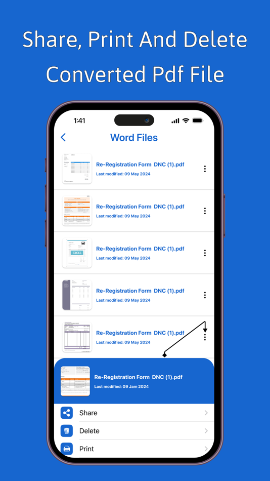 #3. Word2PDF - Convert Word to pdf (iOS) 由: Shivang Mishra