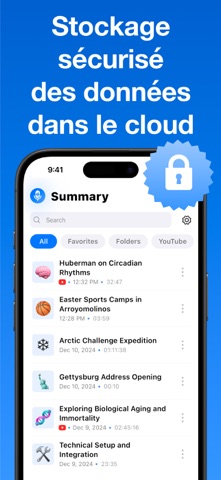 Summary: Notes avec IA iPhone screenshot 8