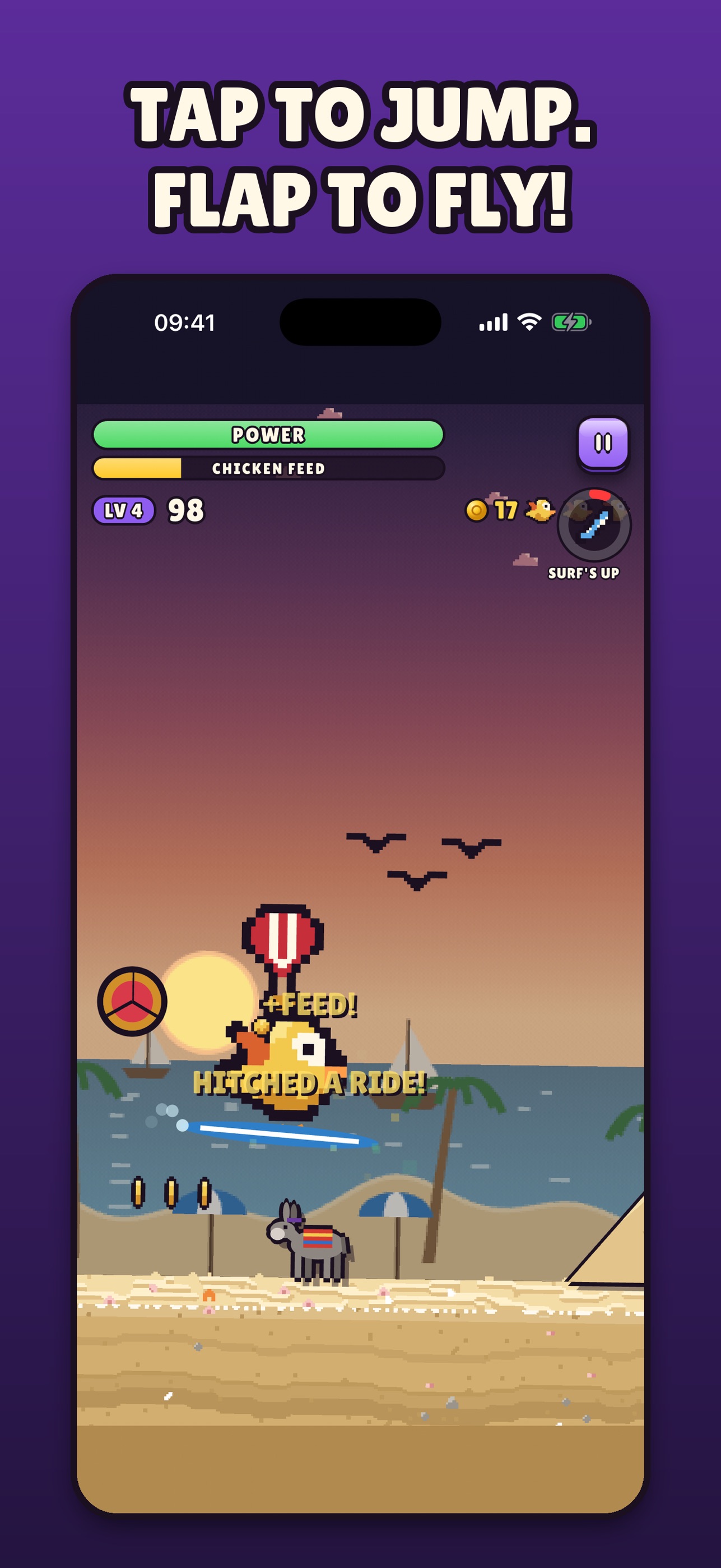 Screenshot 1 of Flap n Dodge: Pixel Runner