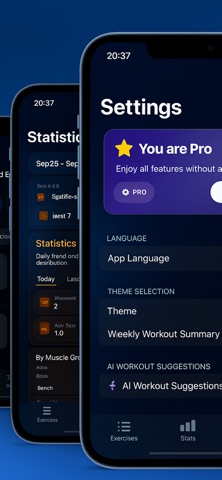 AxoraFit - Journal screenshot