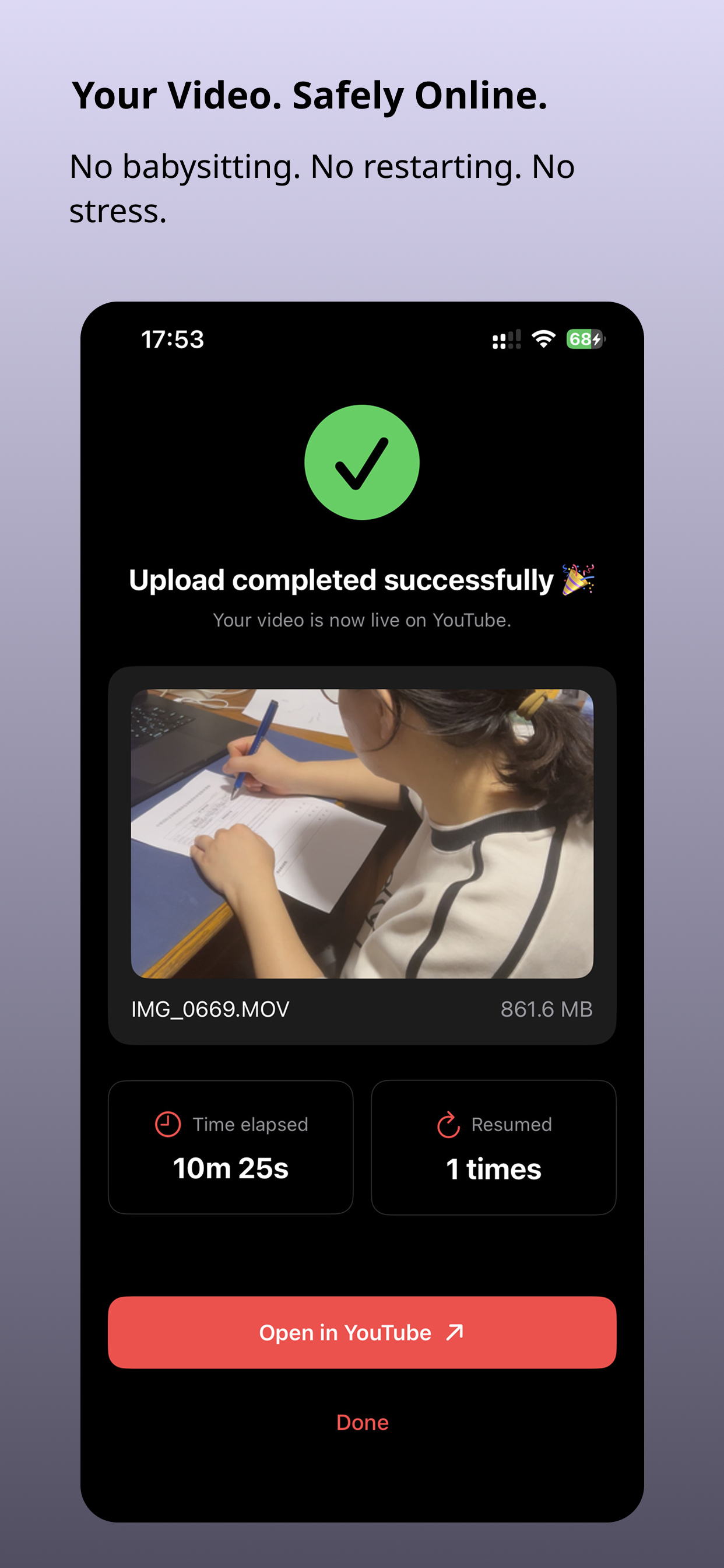 UploadToTube
