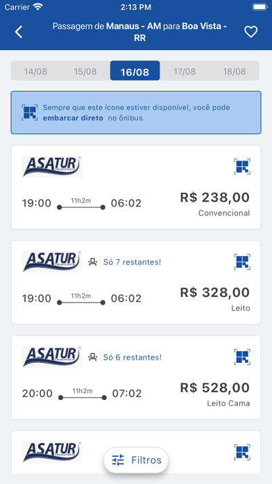Viação Asatur Screenshot
