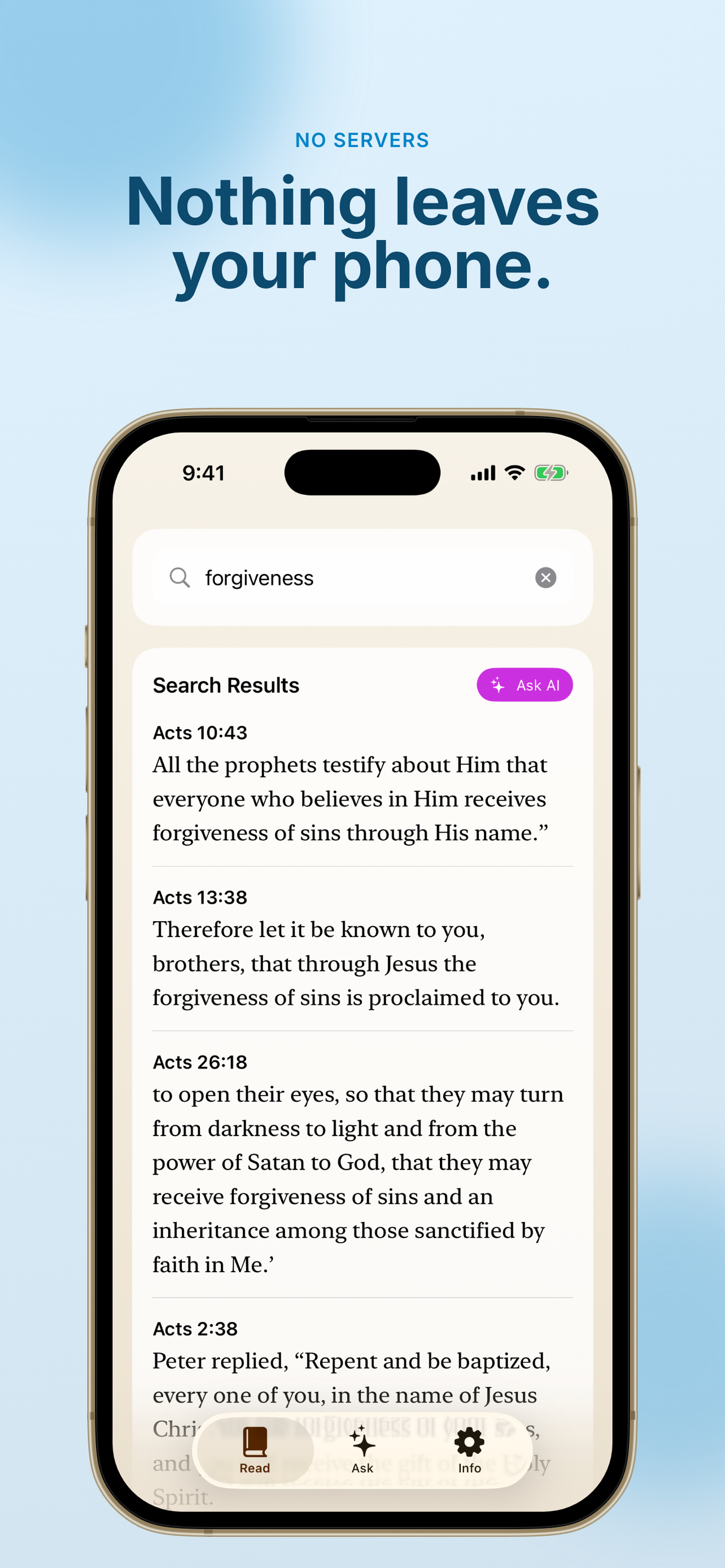 Bible AI: Ask Questions screenshot 2