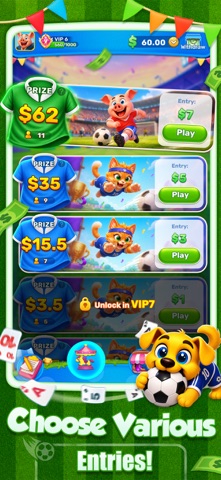 Solitaire Revelry:Win Cash iPhone screenshot
