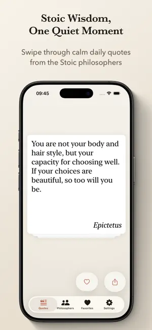 Stoic Focus: Daily Quotes screenshot 1