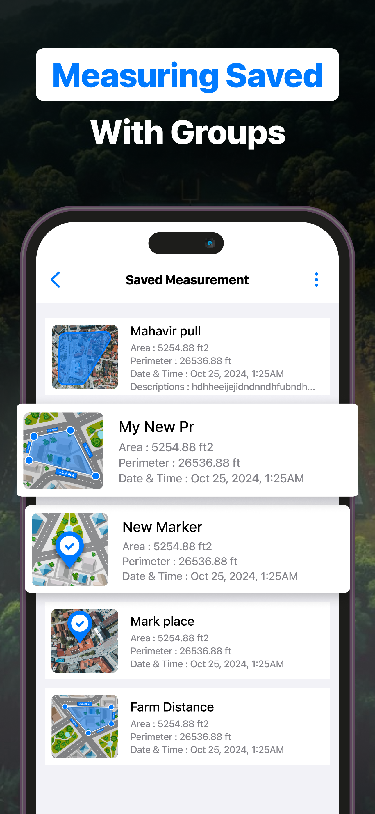 Field Area Measure on GPS Map screenshot 6