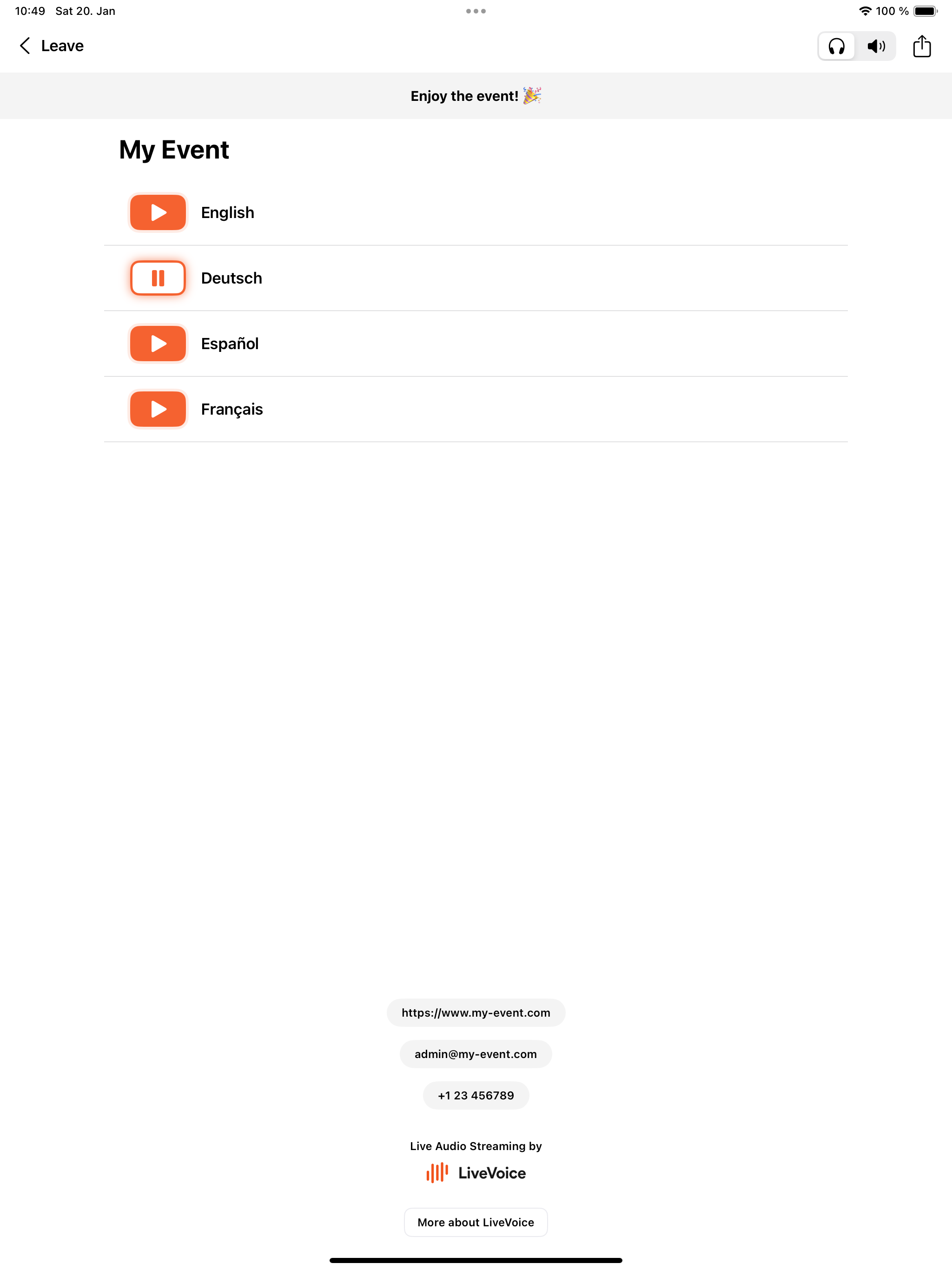 LiveVoice