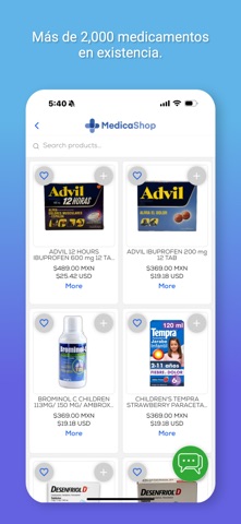 MedicaShop screenshot