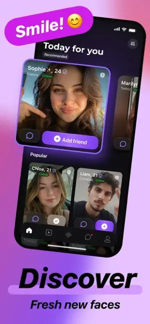 Fachat: Chat & Community screenshot 1