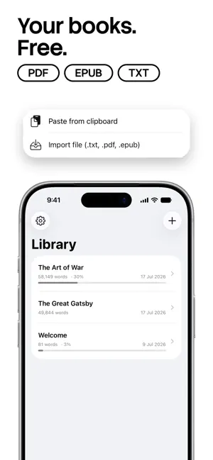 Reed – Speed Reading screenshot 2