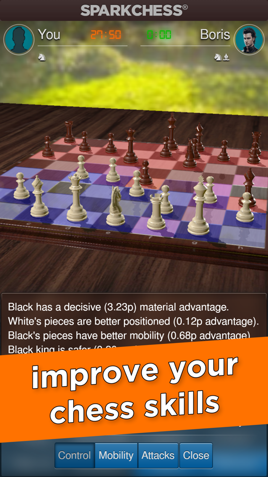 #5. SparkChess Lite (iOS) Podle: Media Division SRL