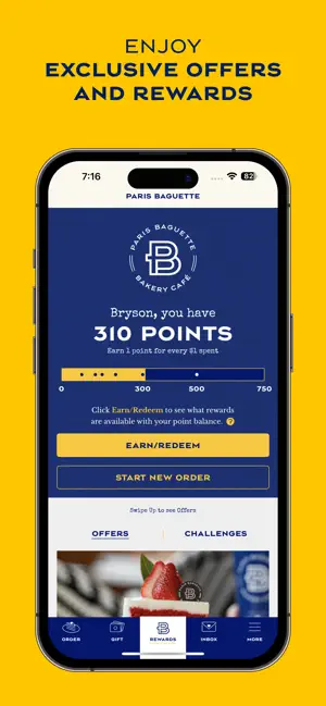 Paris Baguette iPhone screenshot 2