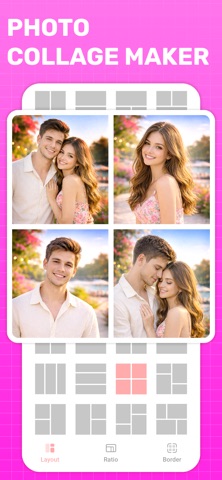 Photo Collage Maker: Frames Screenshot 1 of 7