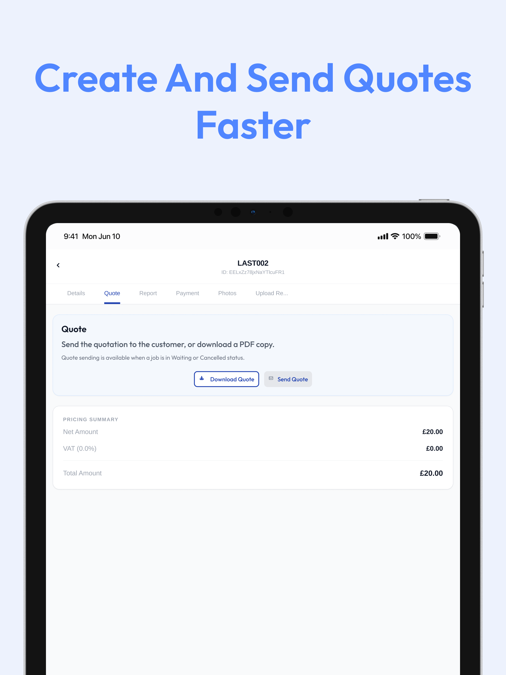DayDone - Job Management App