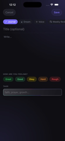 Selah - Journal Screenshot 6 of 10