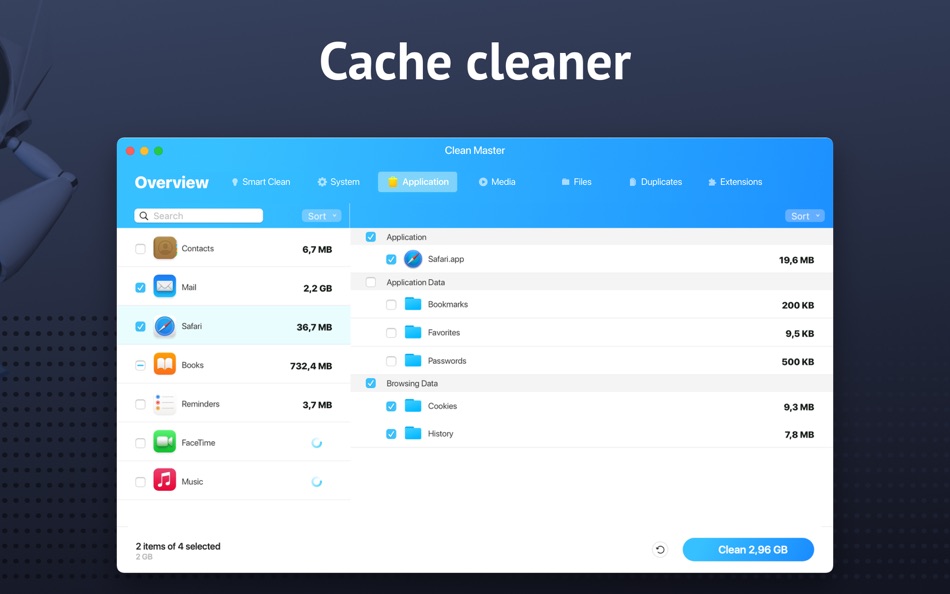 #3. CleanMaster: Remove Junk Files (macOS) By: Any Case Solutions