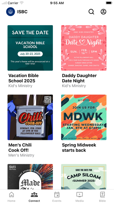 Indian Springs Baptist Church Screenshot