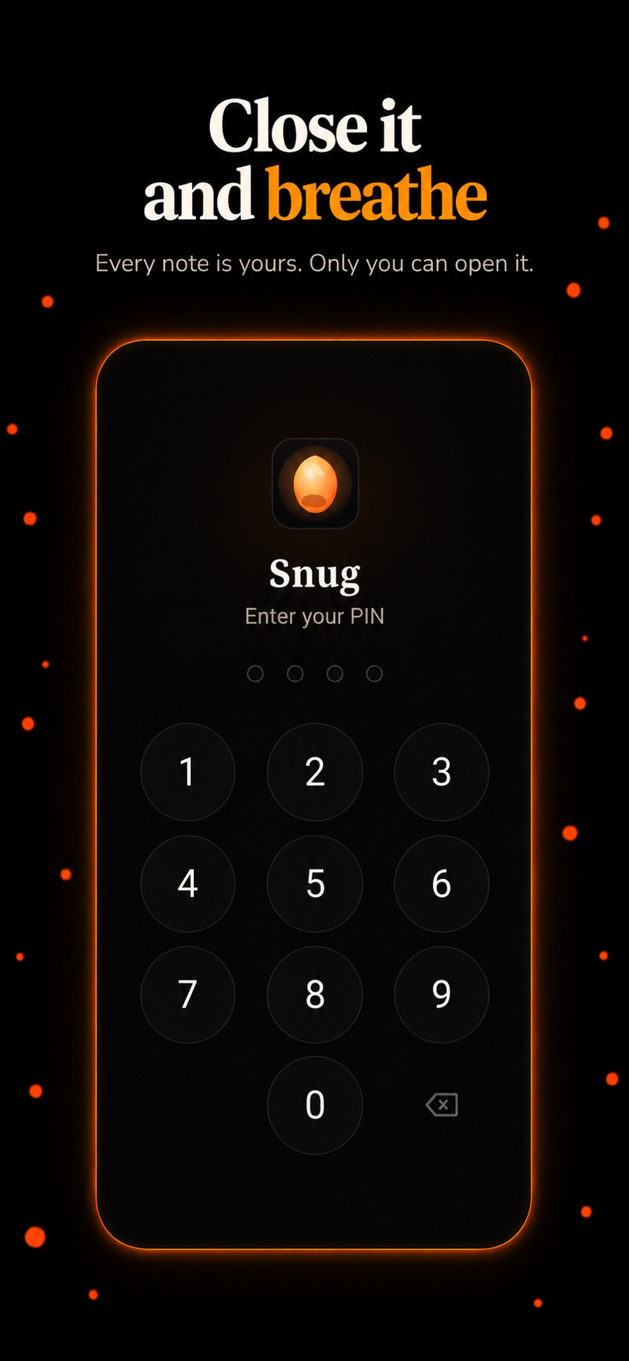 Screenshot 3 of Snug: Private Notes