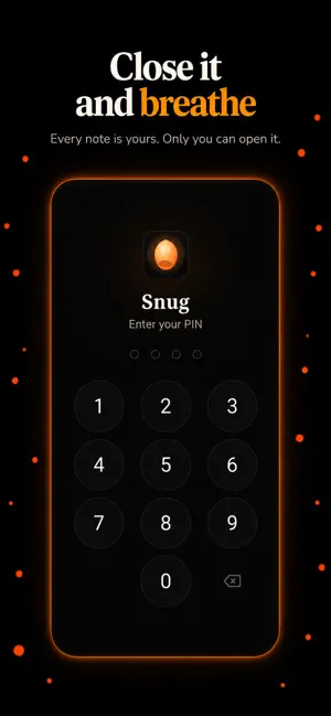 Snug: Private Notes & Journal screenshot 3