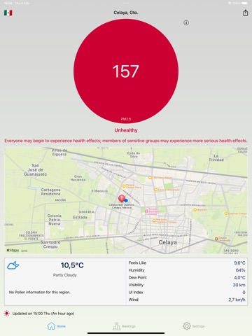 Air Quality & Pollen Trackerのおすすめ画像1