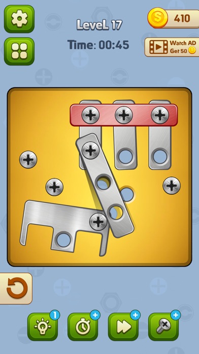 Nuts & Bolts: Tangle Screw Pin Screenshot