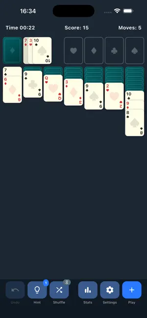 DLR Solitaire Classic screenshot 2