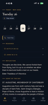 Orthodox Daily Companion screenshot 1