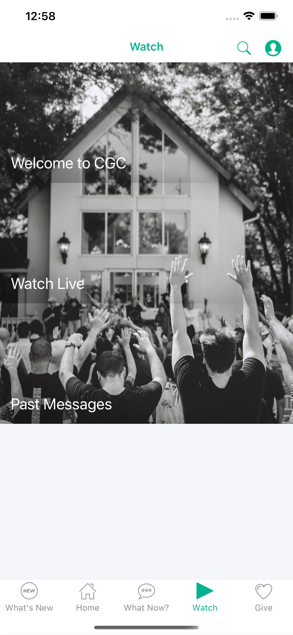 Church At Glass Chapel screenshot 3