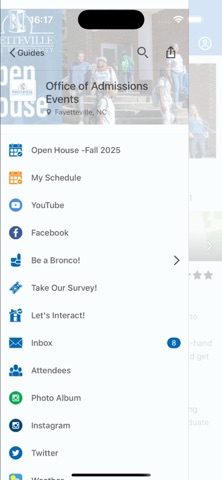 FSU Event Guidebooks Screenshot 1 of 3