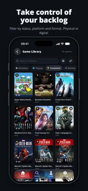 RomCrate - Video Games Tracker screenshot 2