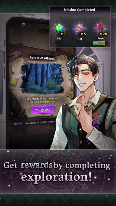 Lady in Midnight:Otome Fantasy Screenshot