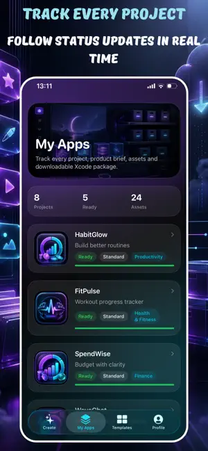 Vibecode: AI App Builder screenshot 4