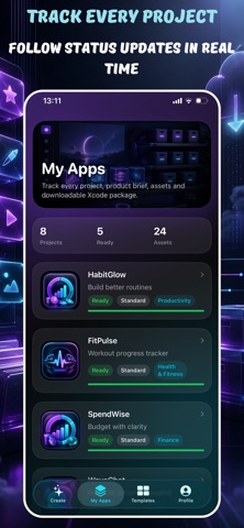 Vibecode: AI App Builder Screenshot 4 of 8