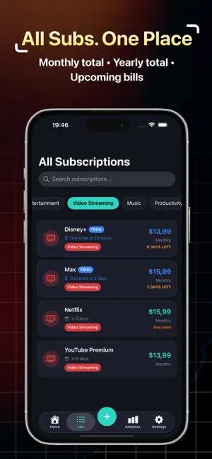 SubTrackr: Cancel Subscription screenshot 4