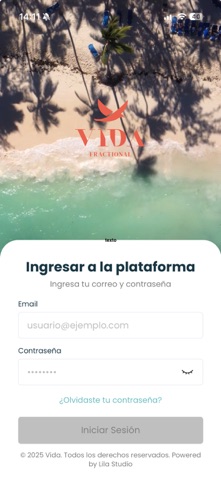 Vida Fractional screenshot