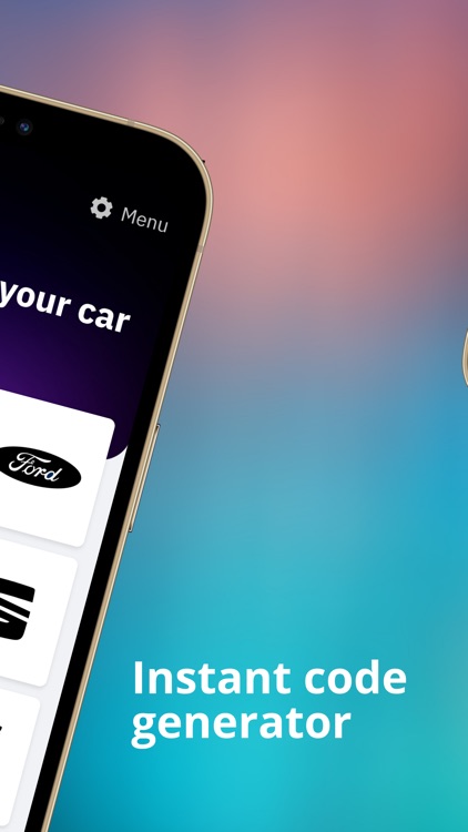 Radio code generator for cars