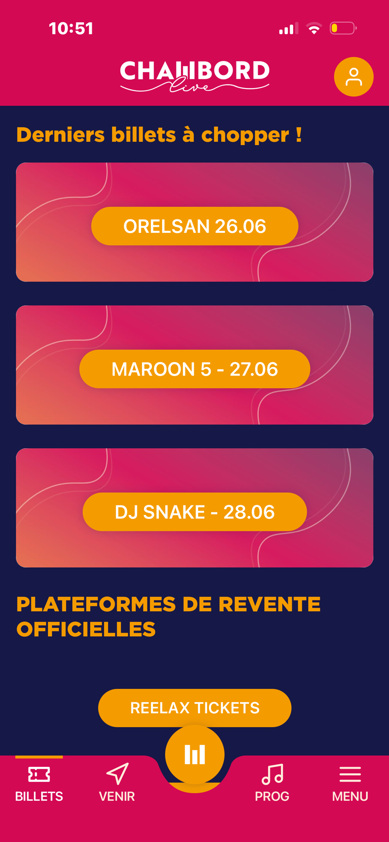 Chambord Live 2026 screenshot 5