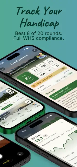 Cardie Golf: AI Scorecards screenshot 2