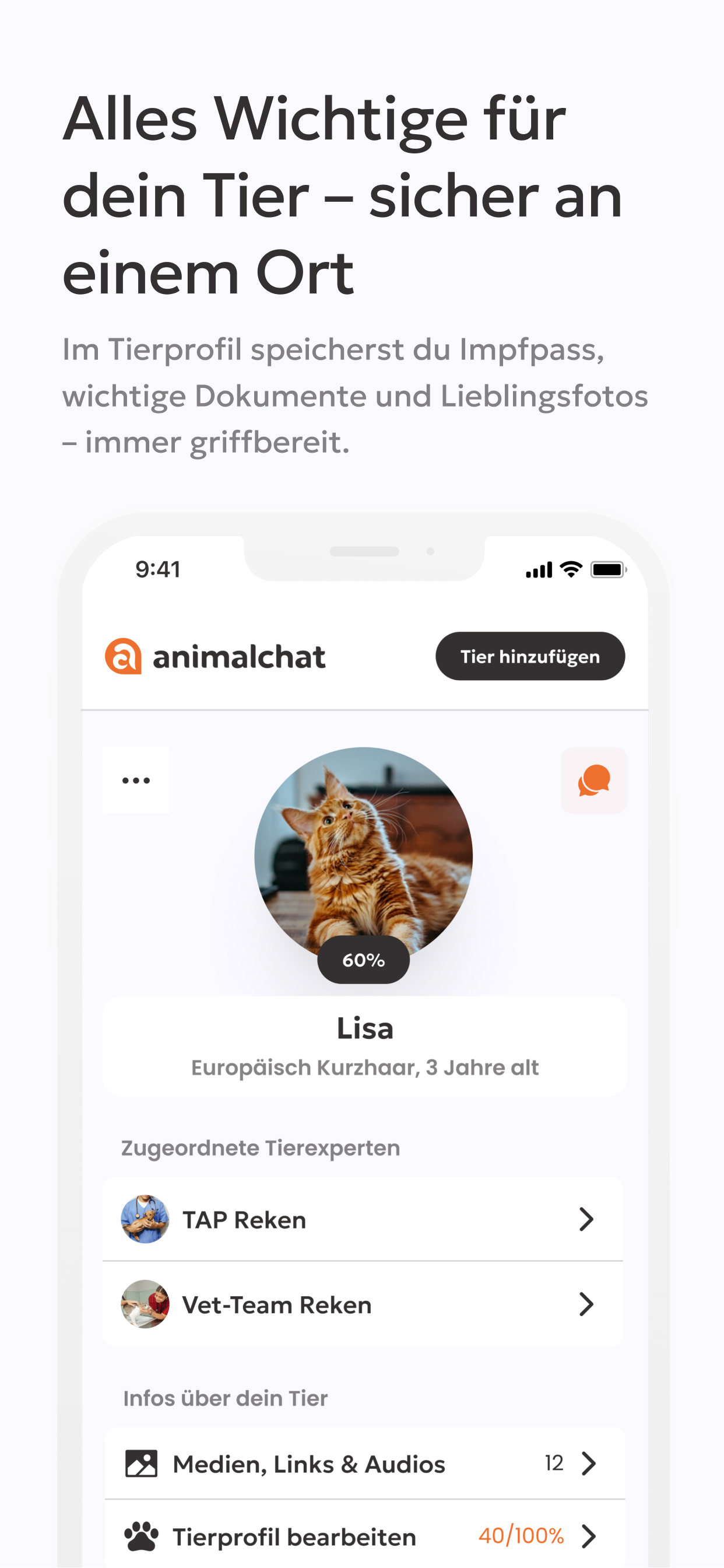 AnimalChat: Für Tierhalter