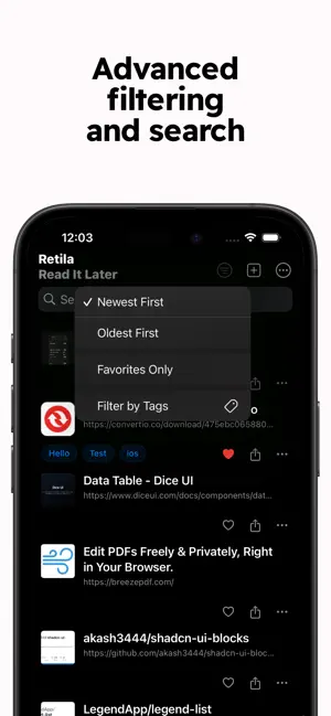 Retila - Read It Later screenshot 3
