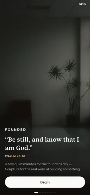 Founded - Daily Devotionals screenshot 1