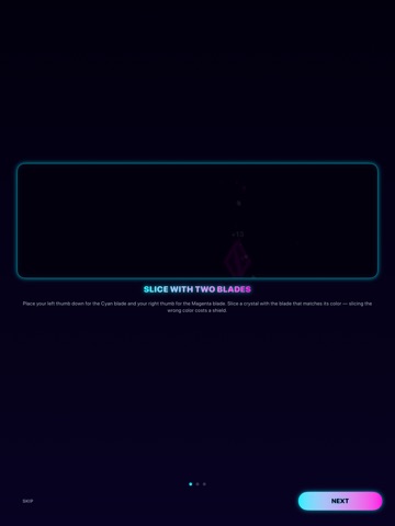 Cosmic Slice iPad screenshot