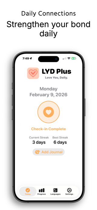 LYD: Relationship Tracker Screenshot 1 of 5
