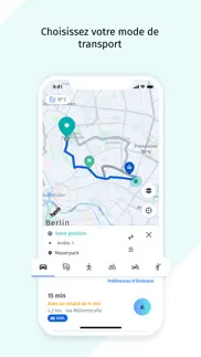 here wego cartes et navigation iPhone Captures Décran 4