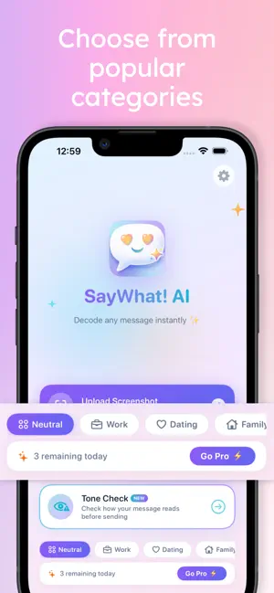 SayWhat! AI screenshot 4
