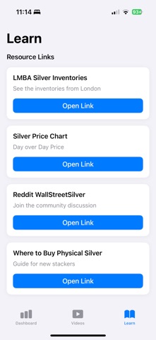 Silver Squeeze - SpotMarketCap iPhone screenshot