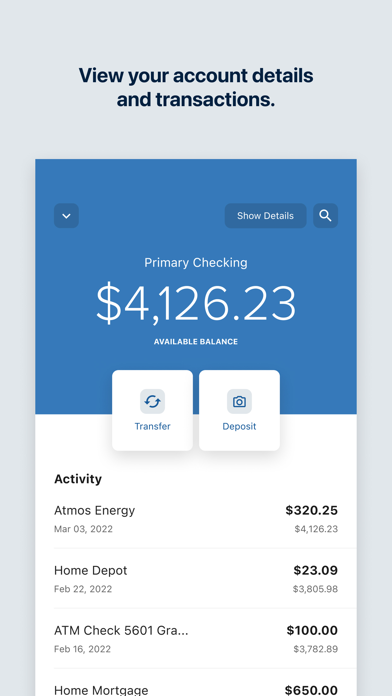 Ohio HealthCare FCU Mobile iPhone screenshot 3 - Finance app