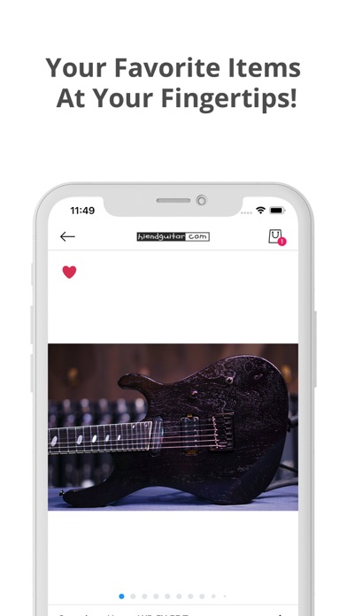hiendguitar.com Screenshot